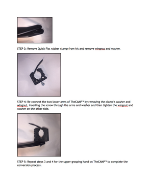 NEW!! No Slip Grips™ (Converters for hexagon, round, or 2.25"+ width canopy tent poles)